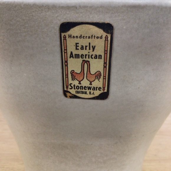 Vintage Handcrafted Chatham Stoneware Grape Design Pudding Mold - Picture 4 of 10